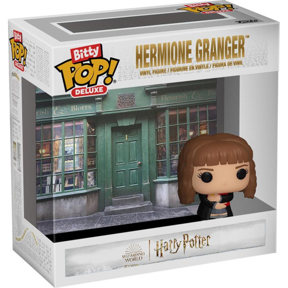 Funko Bitty Pop! Deluxe: Harry Potter Wizarding World - Hermione Granger (Flourish & Blotts) Vinyl Figure