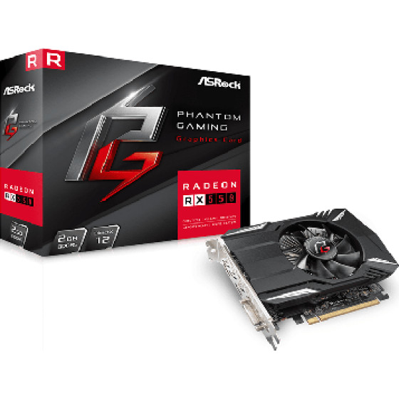 Asrock Radeon Rx 550 4GB GDDR5 Phantom - (PHG-RRX550-4G)