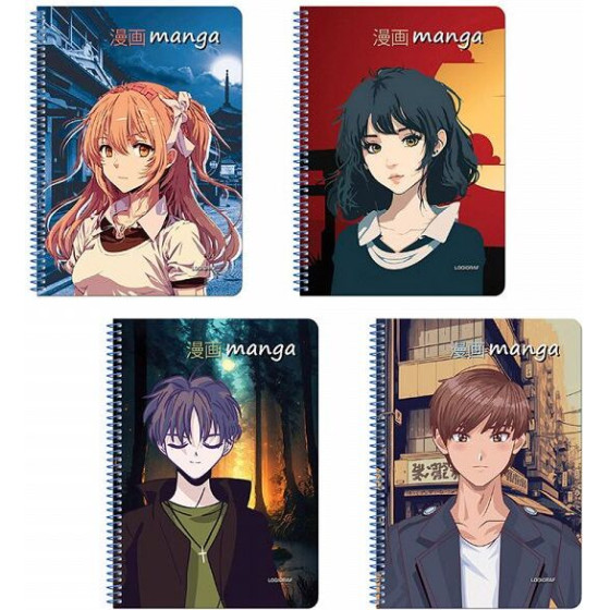 LOGIGRAF Manga �������� ������ �� Wirelock B5/17�25 4� 120� ������ 6���