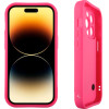 Volte-Tel ���� Iphone 14 Pro 6.1'' Silicon Tpu With Strap Full Camera Protection Pink With Pink HEARTS