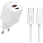 XO L147 (EU) Pd 1USB-A+1USB-C ��������� �� ������� TYPE-C �����