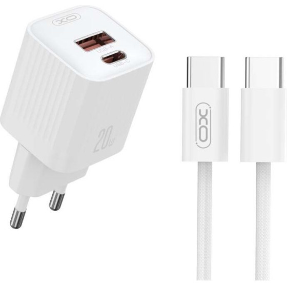 XO L147 (EU) Pd 1USB-A+1USB-C ��������� �� ������� TYPE-C �����