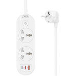 XO WL31 (EU) 30W 2AC + 1USB-A + 2USB-C �� ��������