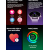 Zeblaze Smartwatch Btalk 3 Plus, Heart rate, 1.39'' IPS, ����� - (BTALK3PLUS-BK)