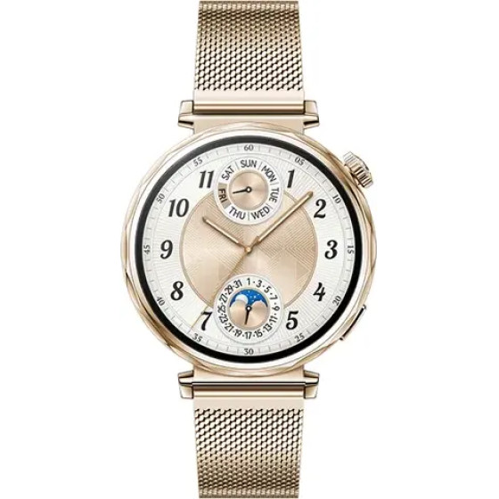 Huawei Watch Gt 5 41mm Gold Milanese Strap - (55020DJQ)
