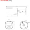 Longse Ip ������ �� ���������, 5MP, 2.8mm, ��������� IP67, Poe - (BMSCKL5RC-28PM)