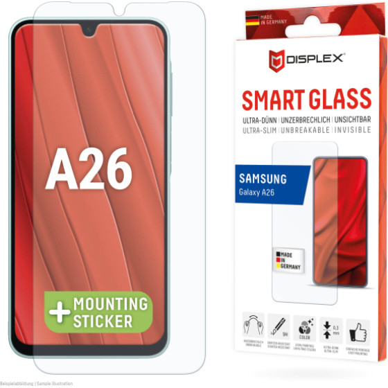 Displex Smart Glass 2D EASY-On Samsung A26 - (02072)