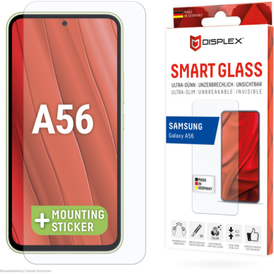 Displex Smart Glass 2D EASY-On Samsung A56 - (02074)