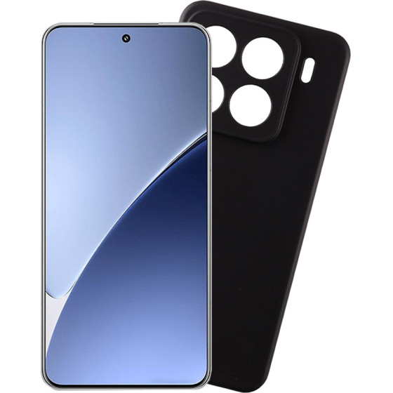 Volte-Tel ���� Xiaomi 15 Pro 5G 6.73'' Silicon Tpu Full Camera Protection BLACK