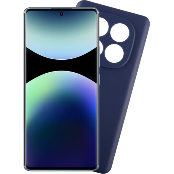Volte-Tel ���� Xiaomi Redmi Note 14 Pro 5G/Poco X7 6.67'' Silicon Tpu Full Camera Protection BLUE