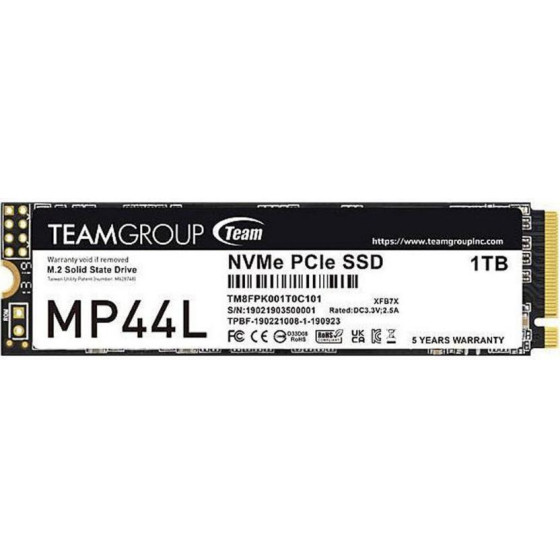 TeamGroup ������ Ssd 1TB MP44L Pcie M.2 Pcie 4.0 x4 Nvme - (TM8FPK001T0C101)