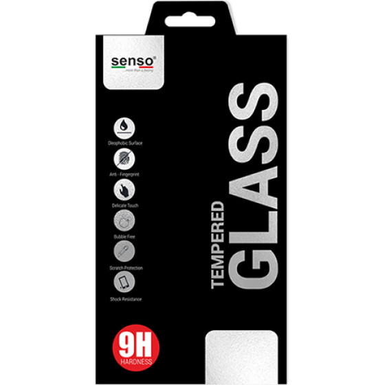 Senso 5D Full Face Xiaomi Redmi Note 14 Pro 5G Black Tempered Glass - (FF5DXIARN14PPB)