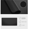 Natec Mousepad Colors Series Obsidian 30x25cm ����� (1 ���.) - (NPO-2085)