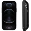 Volte-Tel ���� Iphone 12 Pro 6.1'' Silicon Tpu With Strap Full Camera Protection Black With Black HEARTS
