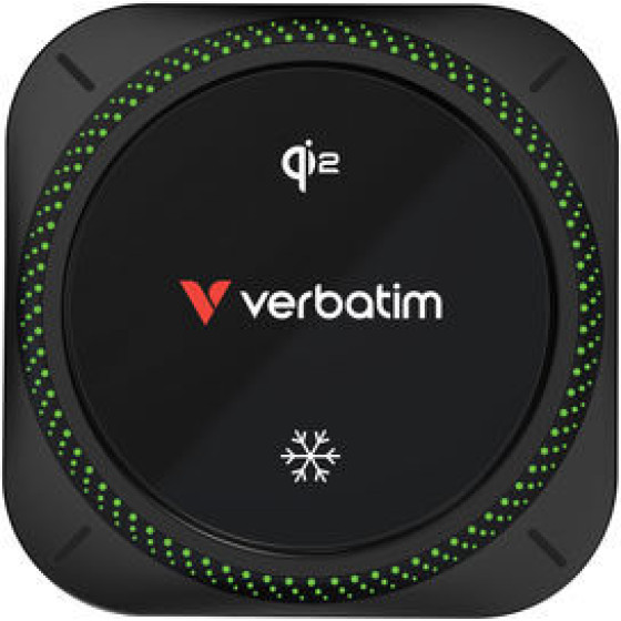 Verbatim Charge 'n' Drive Qi2 Magnetic Wireless Car Charger Rgb CND-1 - (31860)