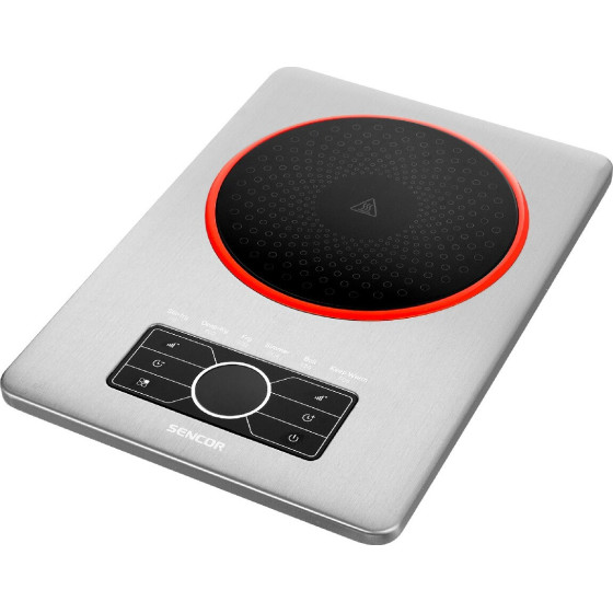 Sencor ������ �������� ����� ���� 1500W 19cm �� ����������� Stir-Fry Deep-Fry Fry Simmer Boil Keep Warm ����� - (Scp 5010SS)