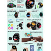 BlackView BT5.3 Smartwatch Amoled ULTRA-Clear Display Silver - (X20-S)