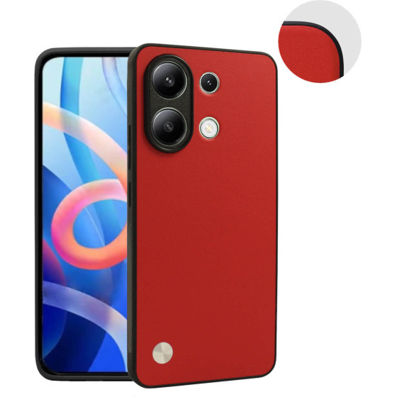 Bodycell Vegan Cover Xiaomi Note 13 4G Red - (FC-00252)