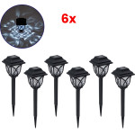 GloboStar ��� 6 �������� �������� ������ ��������� Led Smd 1W 100lm �� ������������ �������� 600mAh - ������������ ����� �� ��������� ������-������ ��������� IP65 ������ ����� ��������� ����� ����� 6000K - (85703)