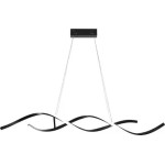 Homelighting Se Led 95 Queen Pendant Black 24W 3CCt 95x8x100cm IP20 220V 2 Years Warranty - (77-50646)