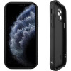 Volte-Tel ���� Iphone 11 Pro 5.8'' Silicon Tpu With Strap Full Camera Protection Black With Black HEARTS
