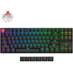 Keychron K8 V2 Qmk Wireless Mechanical Keyboard Red Switch Hotswap Rgb 80% Us Layout - (K8X-H1)