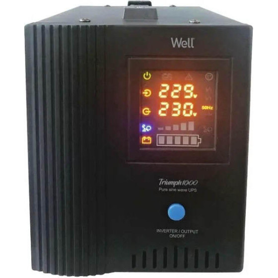 Well Ups ��� ������������ 230V 1000VA/700W UPS-HEATST-TRIUMPH1000VA-WL
