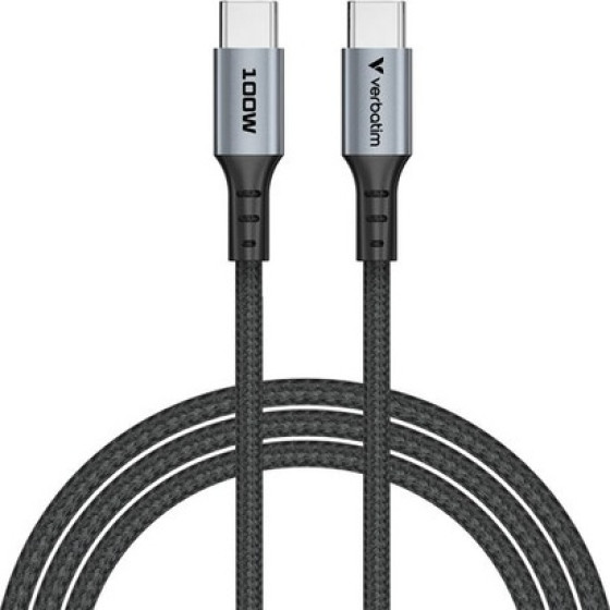 Verbatim Sync & Charge Usb C To Usb C 100W 120 Cm - (31846)