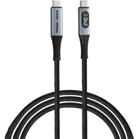 Verbatim Sync & Charge Usb C To Usb C 240W 40 Gbps Display 120 Cm - (31849)