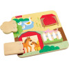 Fisher Price - Wooden Farm Animals Board (JCY33)