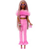 Mattel Barbie Fashionistas: Deluxe Style - Doll With Pink Braids And Dark Skin (HYV28)