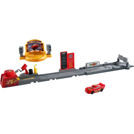 Mattel Disney: Cars Lightning Mcqueen - Piston Cup Launching Playset (JDJ02)