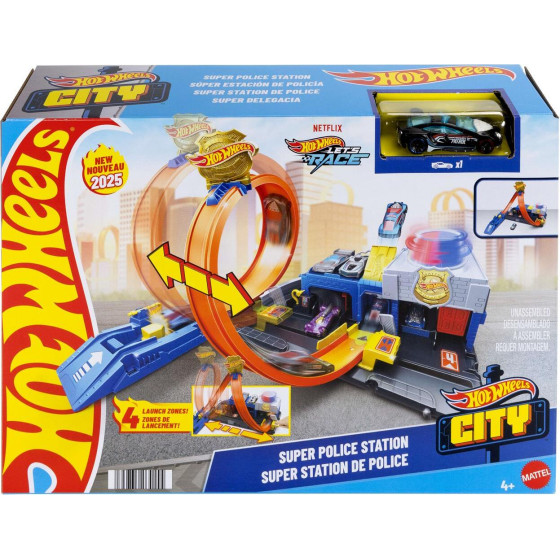 Mattel Hot Wheels Monster Trucks: City ������ ���������� ����� (JBM71)