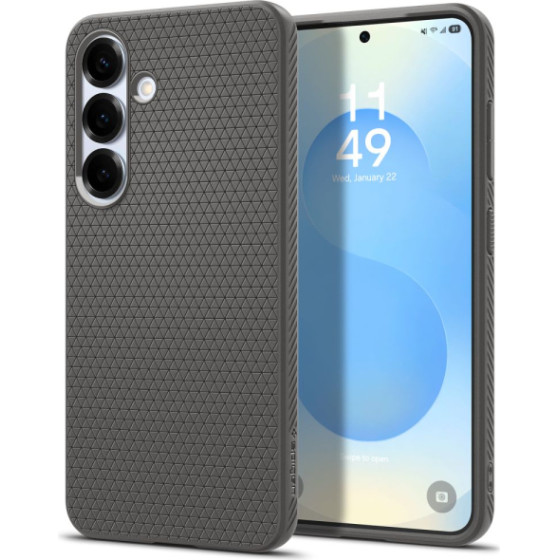 Spigen Liquid Air Samsung S25 Plus Marble Grey Backcover - (ACS08980)