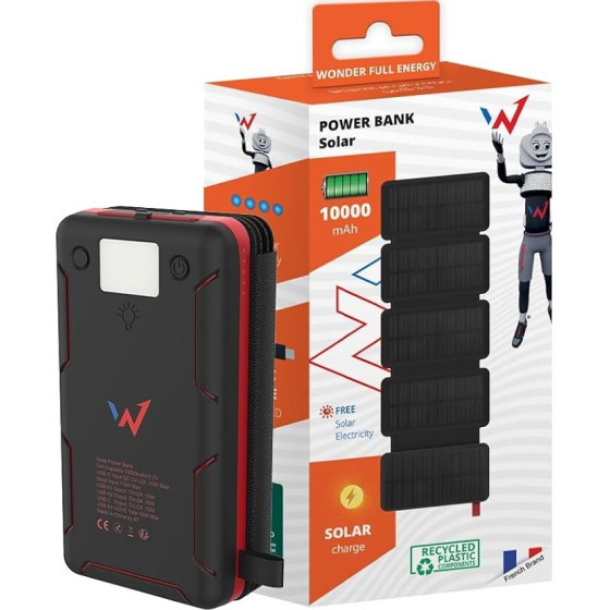 Energizer ������ Power Bank Wonder 10000mAh �� 2 x USB-A ��� 1 x USB-C ����� ��� ���� ����� - (WX10S)