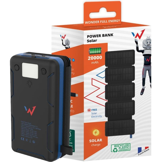 Energizer ������ Power Bank Wonder 20000mAh �� 2 x USB-A ��� 1 x USB-C ����� ��� ���� ����� - (WX20S)