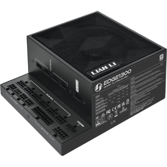 Lian Li Edge 1000W Black 80+ Platinum, Fully Modular Atx Psu - (G9P.EG1000.BE00.EU)