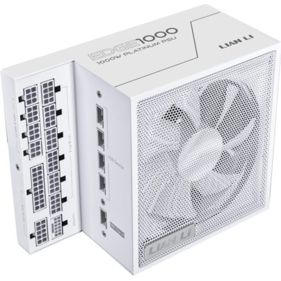 Lian Li Edge 1000W White 80+ Platinum, Fully Modular Atx Psu - (G9P.EG1000.WE00.EU)