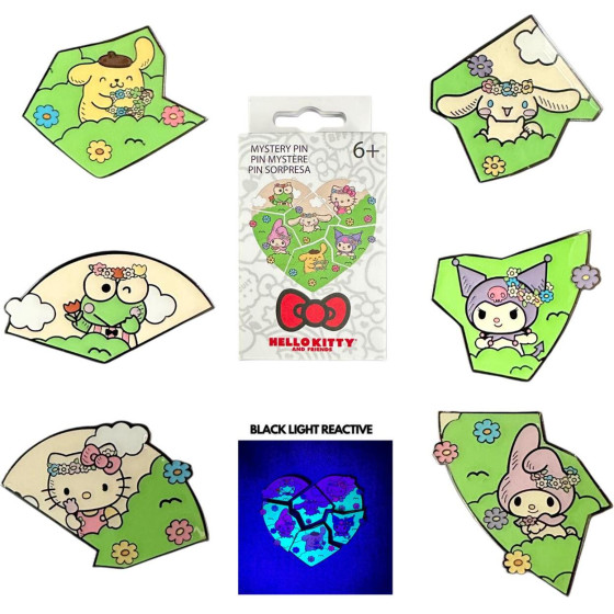 Loungefly Sanrio: Hello Kitty And Friends - Flower Crown Puzzle Blind Box Enamel Pins (SANPN0261-EA)