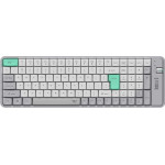 Alcatroz BT5.3/2.4G MULTI-Device Rechargeable Keyboard Tetriz Air 3 Summer White - (TETRIZ-AIR3-SW)