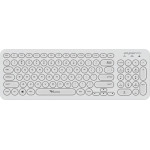 Alcatroz Wireless Keyboard Jellybean A200 W.White - (A200WW)