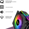 Armaggeddon Argb Silent 12CM Cpu Cooling Fan 4 Heat Pipes Black - (BLIZZARD2-B)
