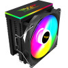 Armaggeddon Argb Silent 12CM Cpu Cooling Fan 6 Heat Pipes Black - (BLIZZARD3-B)