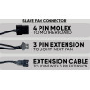 Armaggeddon Cooling 4xFan Kit 12CM Argb Kit 5000 Black - (ARGB-KIT-5000B)