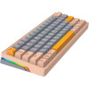 Armaggeddon Trimode Mech Rgb Keyboard Linear 63KEys GMK-100 Autumn Oem - (GMK-100AU)