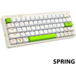 Armaggeddon Trimode Mech Rgb Keyboard Linear 63KEys GMK-100 Spring Oem - (GMK-100SP)