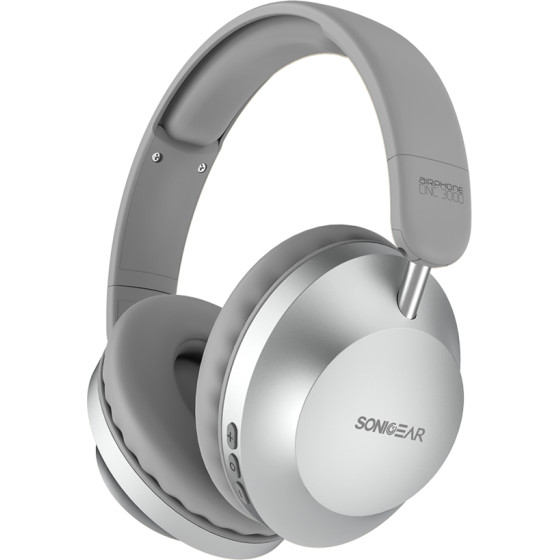 Sonic Gear BT5.4 Headset Airphone Dnc 3000 Platinum - (APDNC3000PL)