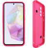 Volte-Tel ���� Samsung A36 5G A366 6.64'' Silicon Tpu With Strap Full Camera Protection Pink With Pink HEARTS