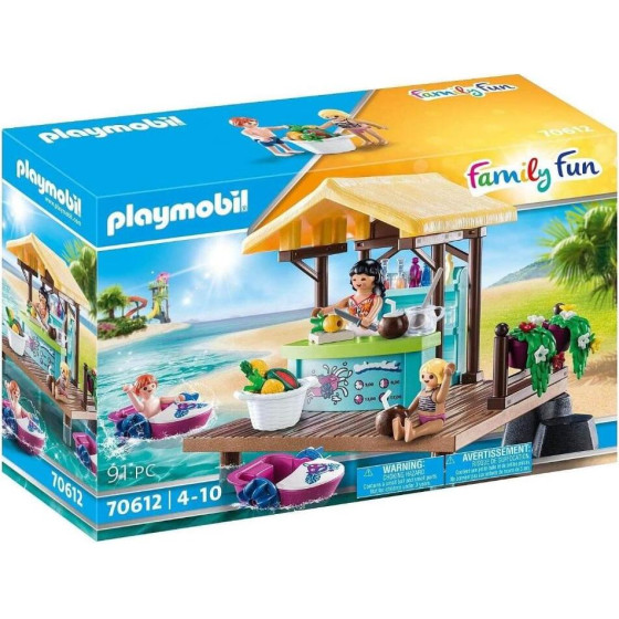 Playmobil Family Fun Paddle Boat Rental ��� 4-10 ���� - (70612)