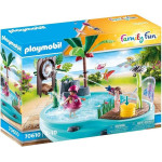 Playmobil Family Fun Small Pool With Water Sprayer ��� 4-10 ���� - (70610)